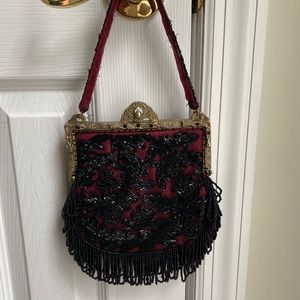 Vintage Christiana bag. What a conversation starter, a gorgeous bag.